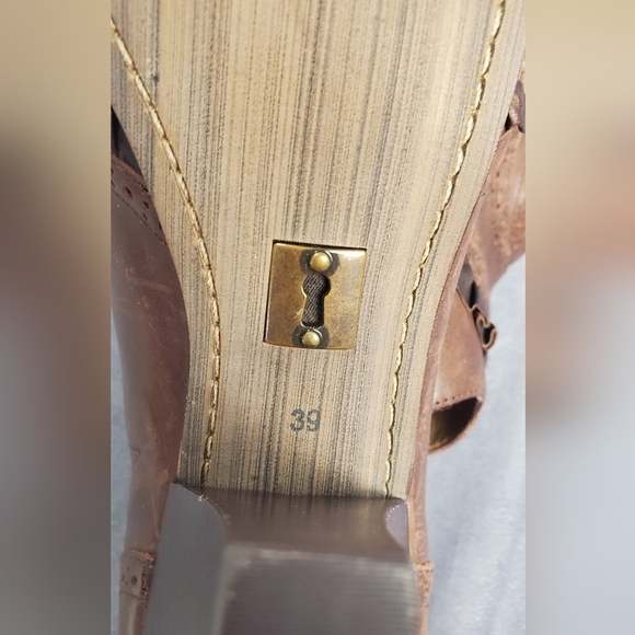 Anthropologie‎ Schuler & Sons Dark Academia Platform Heeled Oxfords Sz 39EU/7 US - Picture 11 of 13